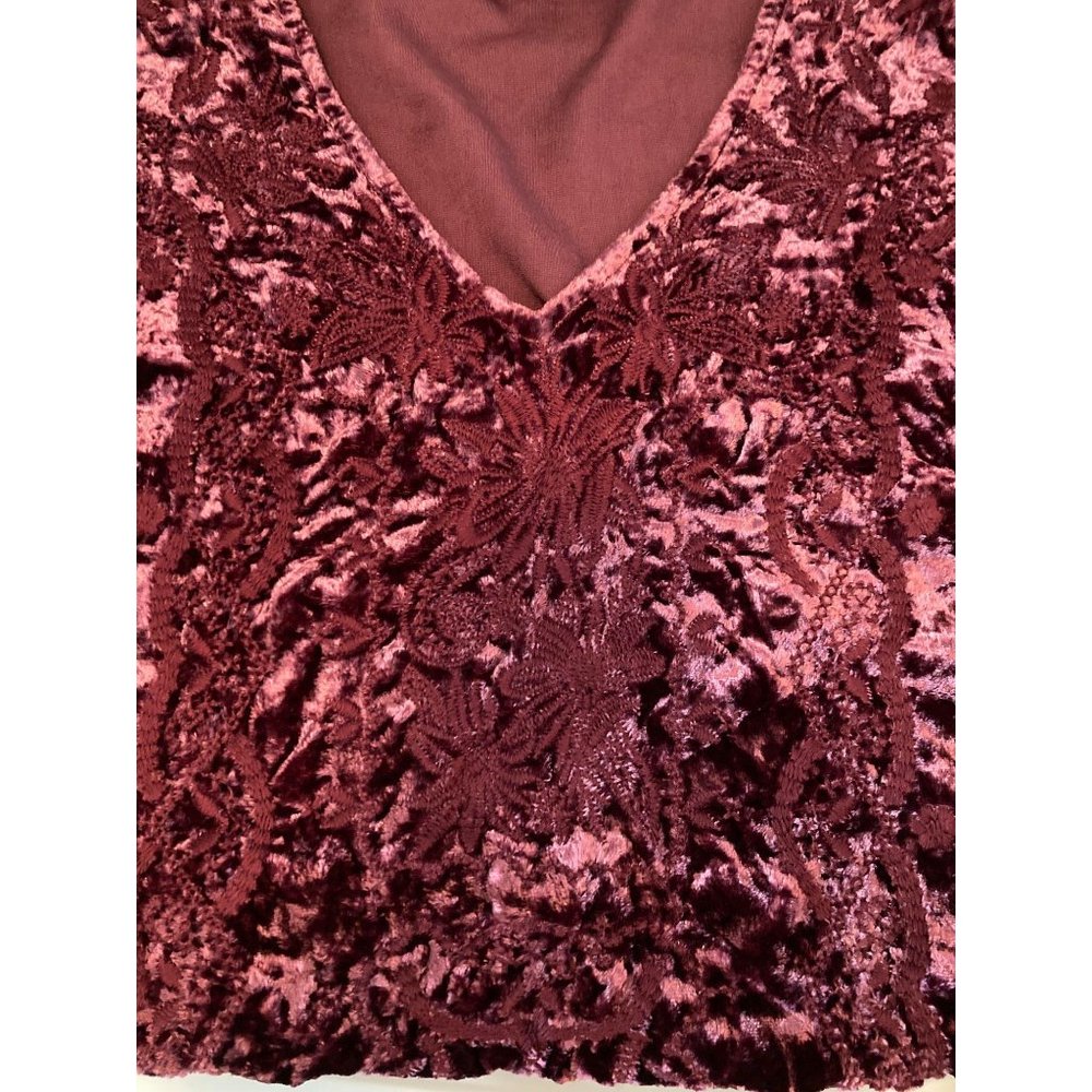 Soft Surroundings Sheath Dress MEDIUM Burgundy - Picture 7 of 10